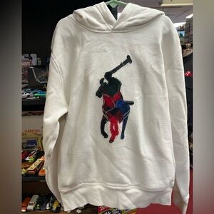 Polo horse hoodie